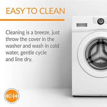 K&H Extreme Weather Kitty Pad Replacement Cover - Cozy & Practical