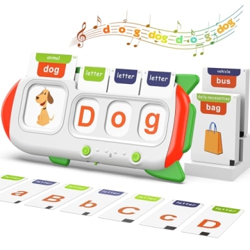 Alphabet Talking Flash Cards for Kids 3+