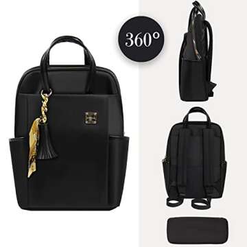 Stylish Laptop Backpack for Women - Slim & Functional