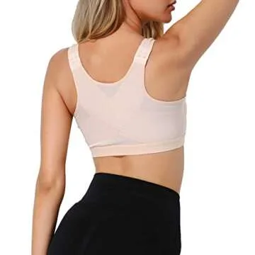 Comfort Wireless Sports Bra for Post Surgery Support