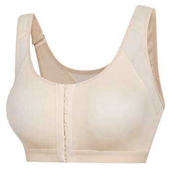 Comfort Wireless Sports Bra for Post Surgery Support