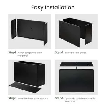 Talustool Heavy-Duty Steel Planter Box 38”x12”x24”, Rust-Resistant Large Outdoor & Indoor Plant Container, Metal Garden Box with Drainage Holes & Reinforced Edges