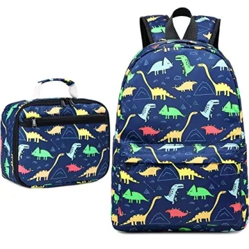 CAMTOP Kids Backpack Set - Perfect for Preschoolers, Dino Design