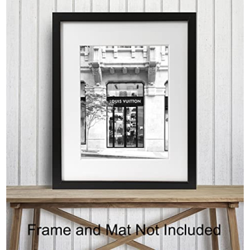 Designer Store Glam Wall Decor 8x10 Art Print for Home Design