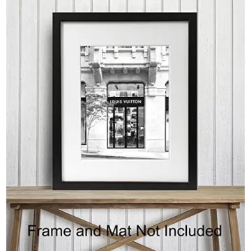Designer Store Glam Wall Decor 8x10 Art Print for Home Design