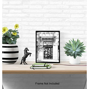 Designer Store Glam Wall Decor 8x10 Art Print for Home Design