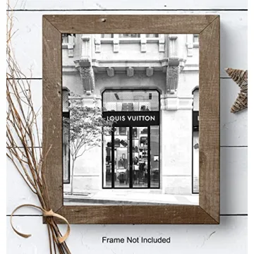 Designer Store Glam Wall Decor 8x10 Art Print for Home Design