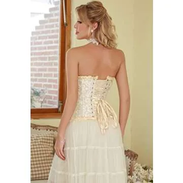 Alivila.Y Women's Lace Up Corset - Elegant & Comfortable