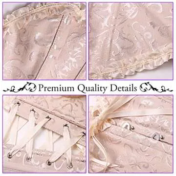 Alivila.Y Women's Lace Up Corset - Elegant & Comfortable