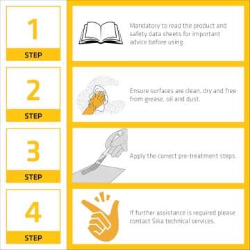 Sikaflex-291, White, General All-Purpose Fast Cure Marine Adhesive and sealant. Polyurethane sealant for Boats, 10.1 fl. oz Cartridge