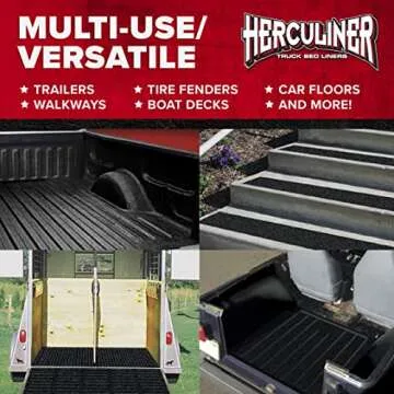 Herculiner Bed Liner Kit – Durable Protection for Trucks