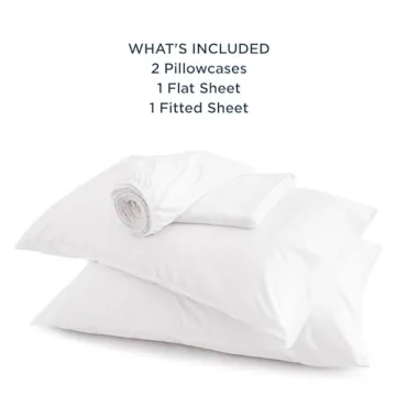 Bedsure King Size Cooling Sheet Set – Soft Bamboo Sheets