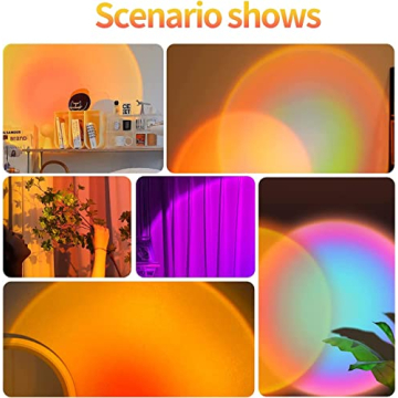 ENESEAS Smart 16-Color Sunset Lamp with Remote Control