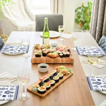 Geyoga 200 Pcs Chinoiserie Guest Napkins for Holidays