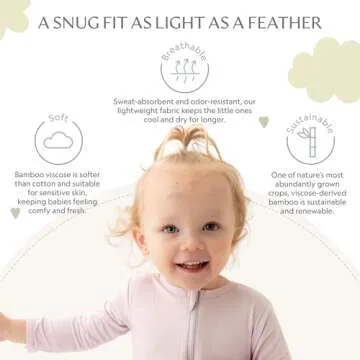 Lush Lavender Bamboo Baby Footie for Comfort & Style