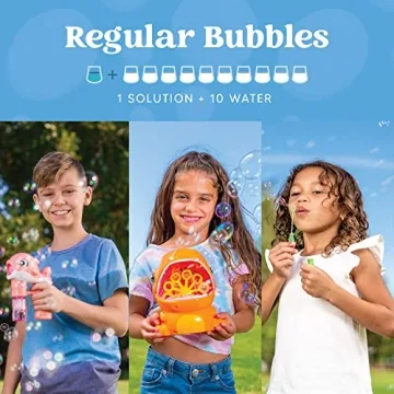JOYIN Bubble Solution Makes Up to 8 Gallons of Bubbles