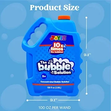 JOYIN Bubble Solution Makes Up to 8 Gallons of Bubbles