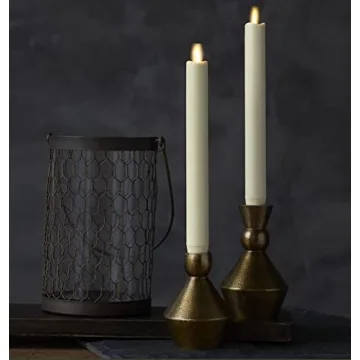 Luminara Flameless Taper Candles - Safe Elegant Decor