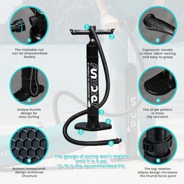 FunWater Inflatable Paddle Board for All Water Adventures