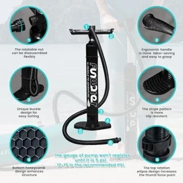 FunWater Inflatable Paddle Board for All Water Adventures