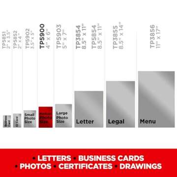 Scotch Thermal Laminating Pouches, 100 Count, Clear, 5 mil., Laminate Business Cards, Banners and Essays, Ideal Office or School Supplies, Fits Photo Sized (4.3 in. × 6.3 in.) Paper