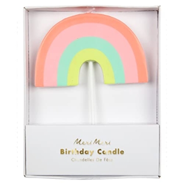 Meri Meri Rainbow Candle for Joyful Celebrations