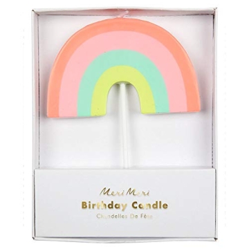 Meri Meri Rainbow Candle for Joyful Celebrations