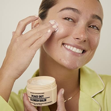 Peace Out Blemish Balm for Acne-Prone Skin - Gentle Exfoliating Cleanser