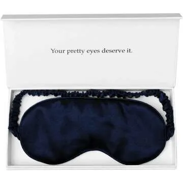 Luxury Silk Sleep Mask - 100% Mulberry Silk