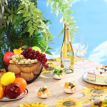 Stylish 3 Pcs Vinyl Picnic Table Cover Set for Outdoors