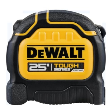 DEWALT Toughseries 25 Ft. Tape Measure - Heavy Duty Precision Tool
