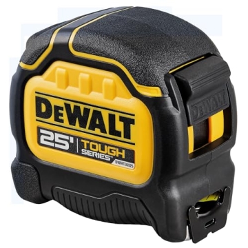 Durable DEWALT 25 Ft. Tape Measure for Precision Work