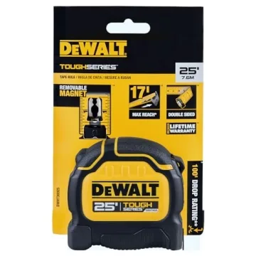 Durable DEWALT 25 Ft. Tape Measure for Precision Work