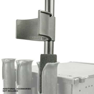 YakAttack Kayak Folding Leverage Landing Net for Easy Fishing