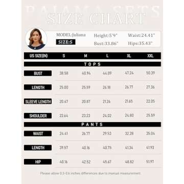 KTILG Womens Fall 2 Piece Pajamas Ribbed Knit Boat Neck Lounge Sets Long Sleeve Matching Sweatsuits S-XXL