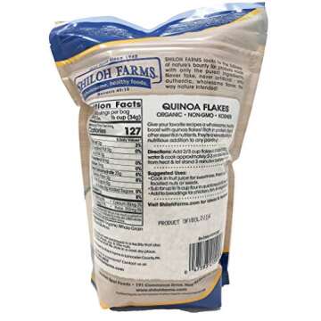 Shiloh Farms Organic Quinoa Flakes 32oz - 2 Pack