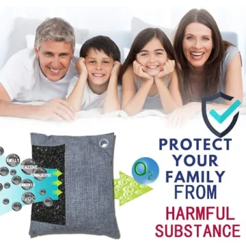 Activated Bamboo Charcoal Bags Odor Eliminator 15 Pack