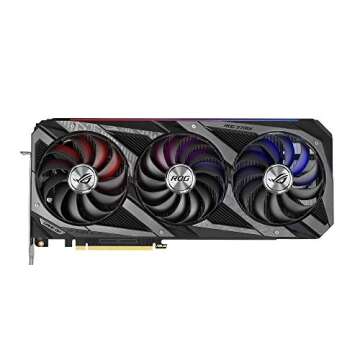 ASUS ROG STRIX NVIDIA GeForce RTX 3060 Ti OC Edition Gaming Graphics Card (PCIe 4.0, 8GB GDDR6, HDMI...
