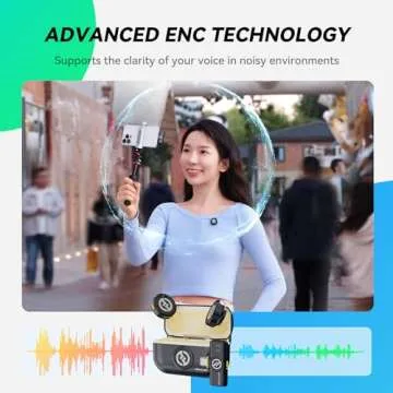 Hollyland Lark M2 Wireless Microphone for iPhone and Android