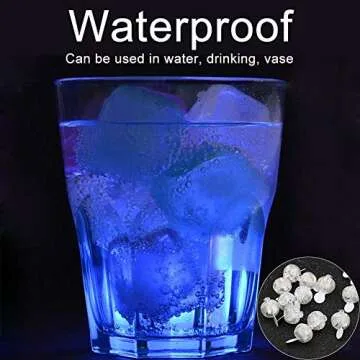 JJGoo 30pcs LED Balloon Light Mini Round Balls Lights, Waterproof Tiny Led Lights for Paper Lantern Easter Eggs Birthday Party Wedding Halloween Christmas Decoration