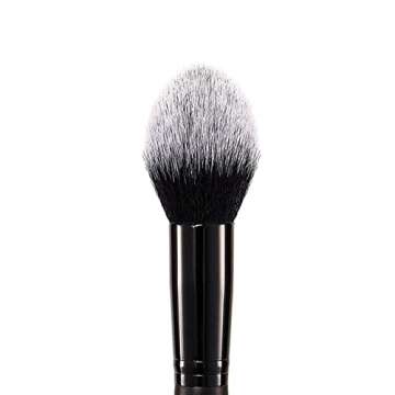 e.l.f. 54047 Pointed Powder Brush Vegan Makeup Tool Tapered End For Flawless Contouring Highlighting