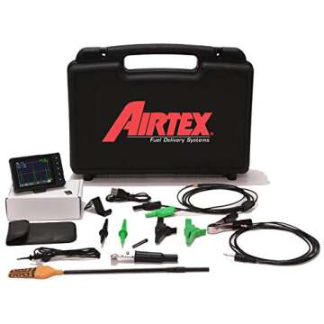 AESwave FST2 uScope Handheld Lab Scope with Current Amp Probe for Fast Diagnostics