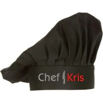 Custom Name Chef Hat - Premium Quality Gift