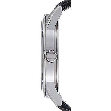 Citizen Quartz Silver-tone Men's Watch - Stylish & Functional