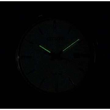 Citizen Quartz Silver-tone Men's Watch - Stylish & Functional