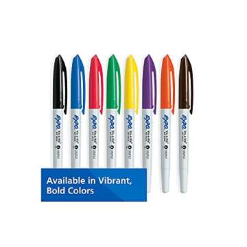 EXPO 16074 Vis-a-Vis Wet-Erase Marker Fine Point Asstd. 4/Set