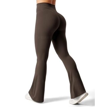 YEOREO Flare Leggings Soft Comfortable Workout Pants
