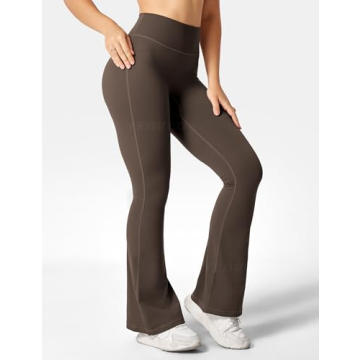 YEOREO Flare Leggings Soft Comfortable Workout Pants