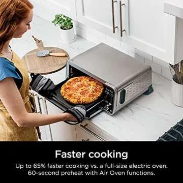 Ninja SP301 Air Fry Oven with Flip Up Design and XL Capacity