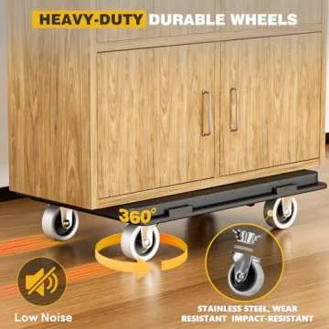 Furniture Dolly with 450 lbs Capacity for Heavy Loads